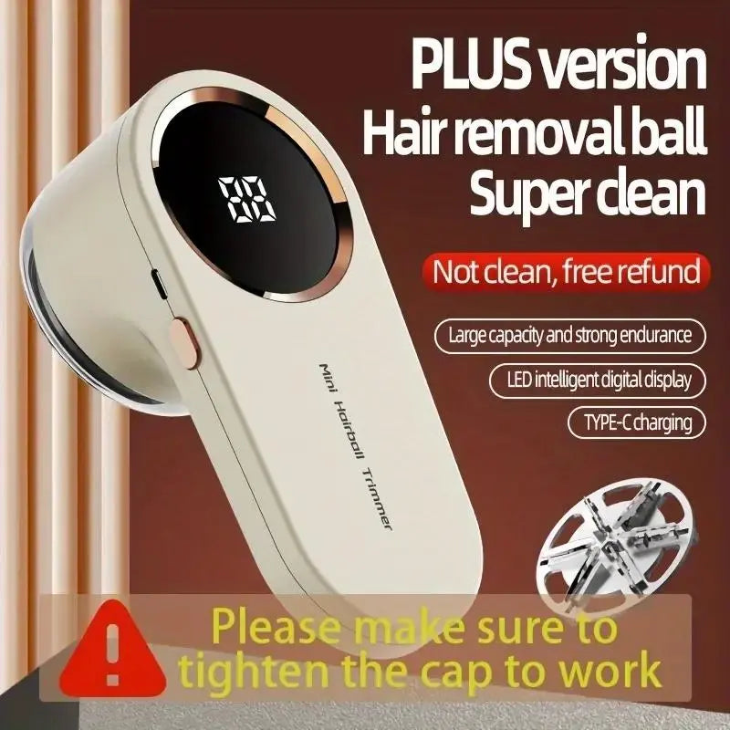 Electric Rechargeable Portable Lint Remover for Clothes, Furniture and Carpet, Household Fabric Shaver for Home Use