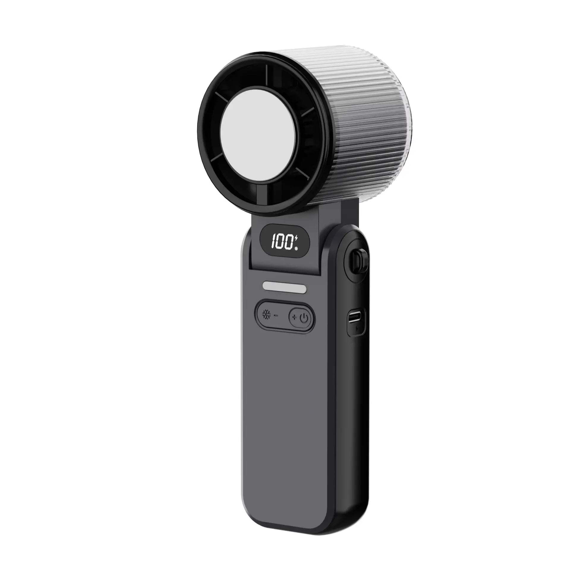 Experience Ultimate Comfort with the DIGIX 3-in-1 Portable Refrigeration Handheld Turbo Fan - 199 Speed Settings, 25,000 RPM, and 15-Hour Cooling for Travel and Indoor Use